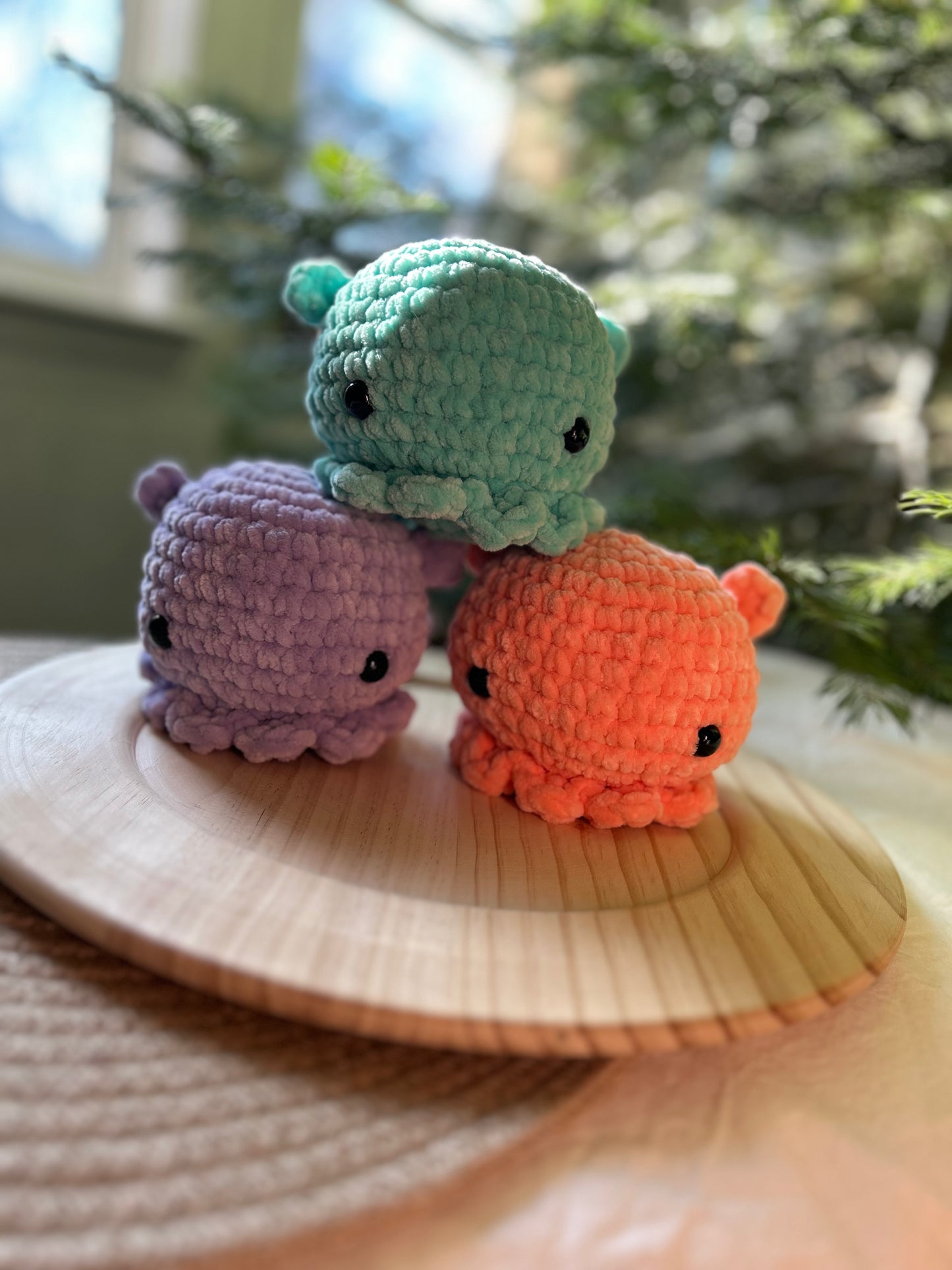Cuttlefish | Handmade Crochet | Amigurumi Plushie