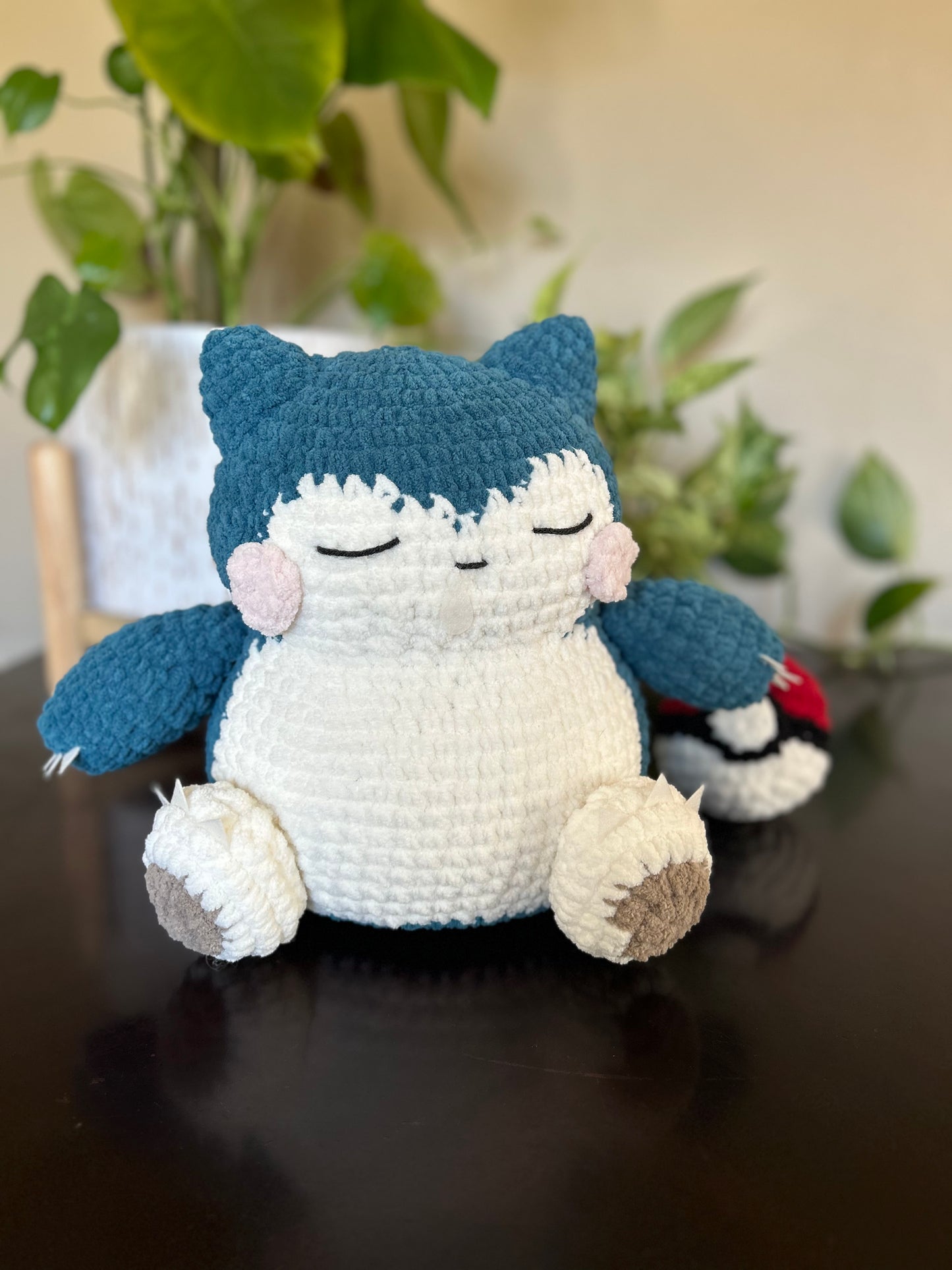 Snore Monster | Handmade Crochet | Plushie