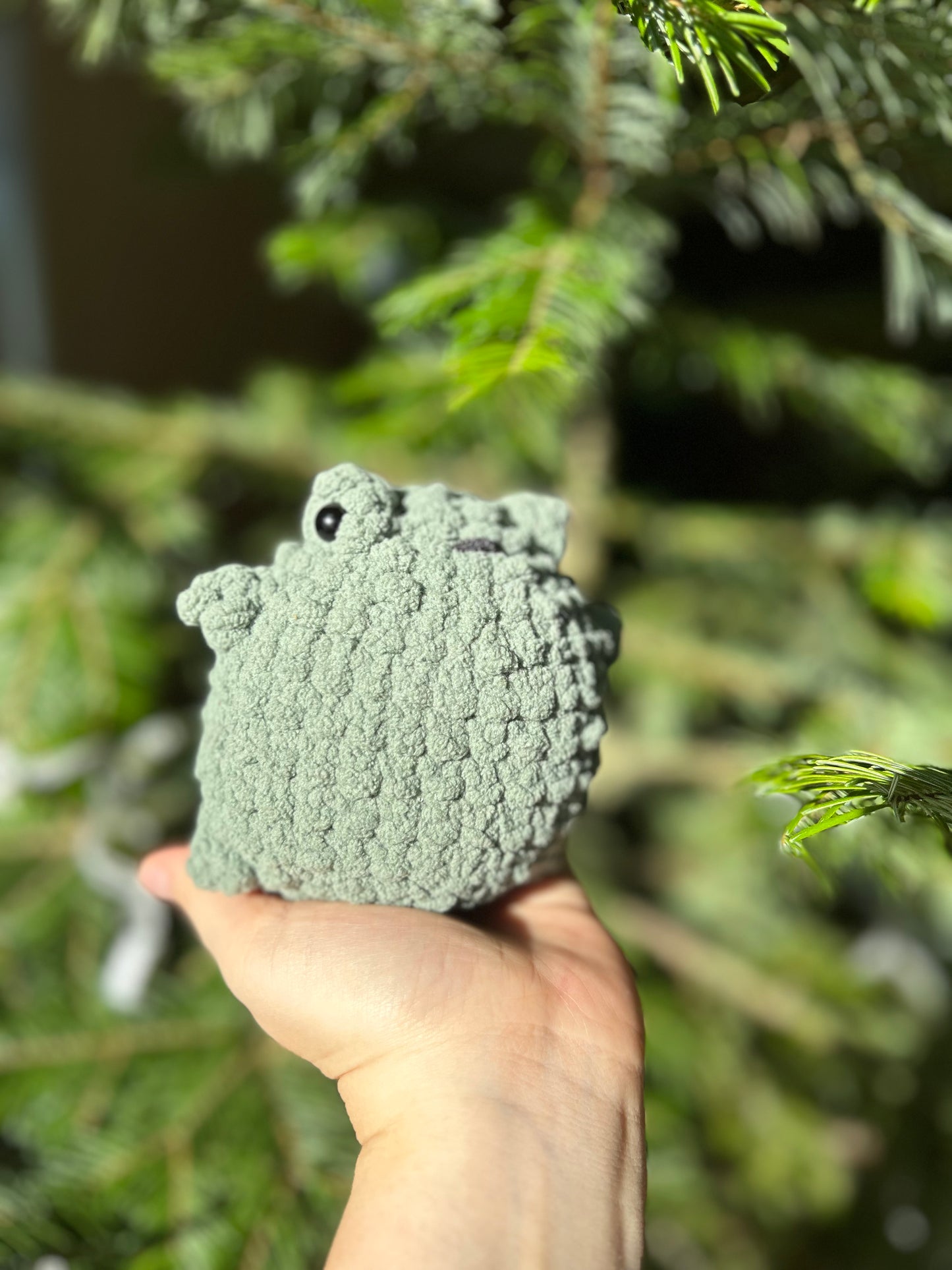 Chubby Forg | Handmade Crochet | Amigurumi Plushie