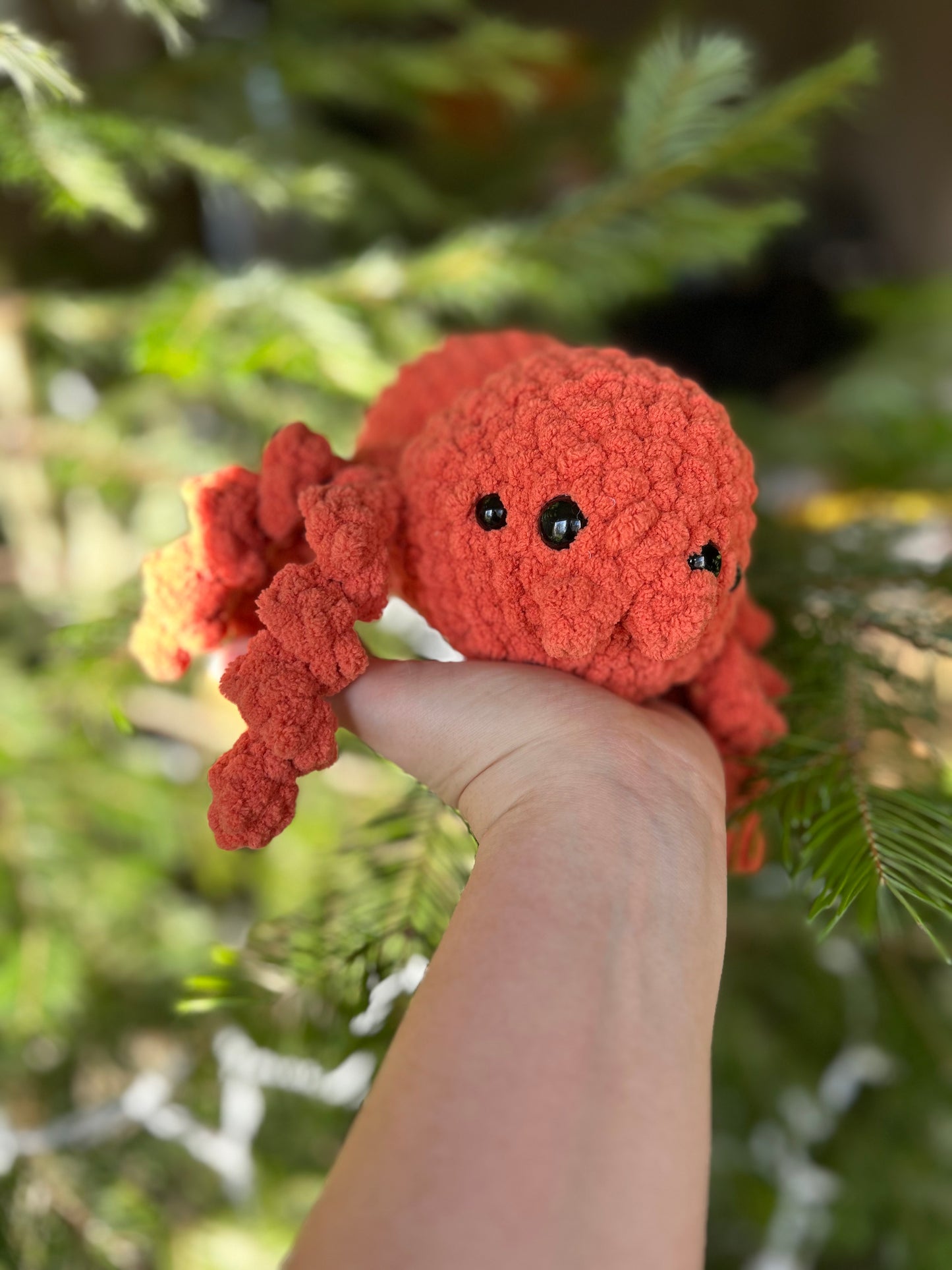 Spider | Handmade Crochet | Amigurumi Plushie