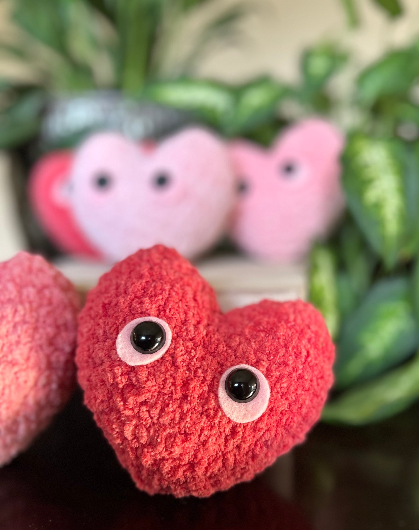 Valentines Hearts | Handmade Crochet | Plushie