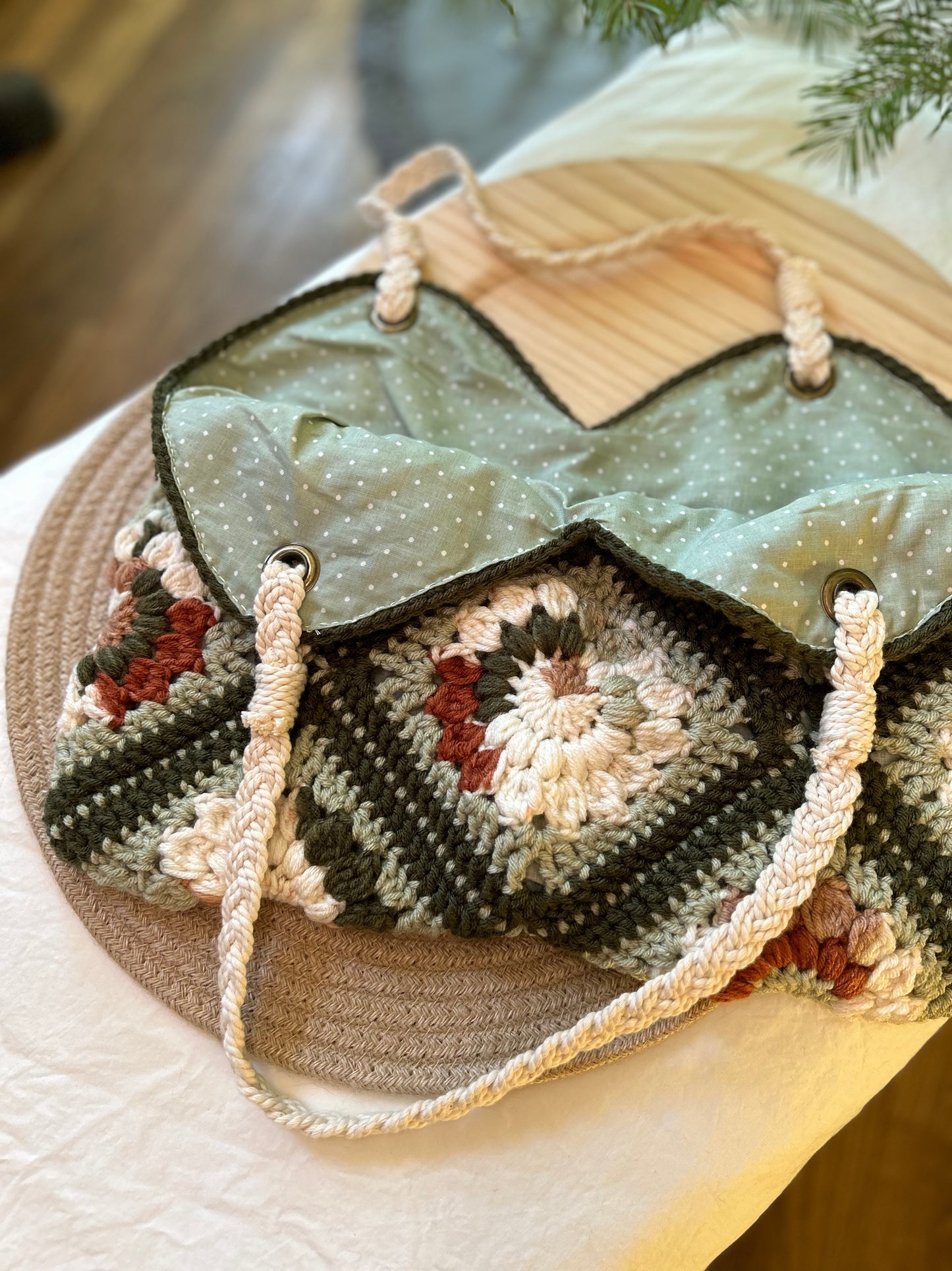 Crochet Women's Handbag | Handmade Crossbody Bag
