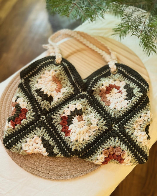 Crochet Women's Handbag | Handmade Crossbody Bag