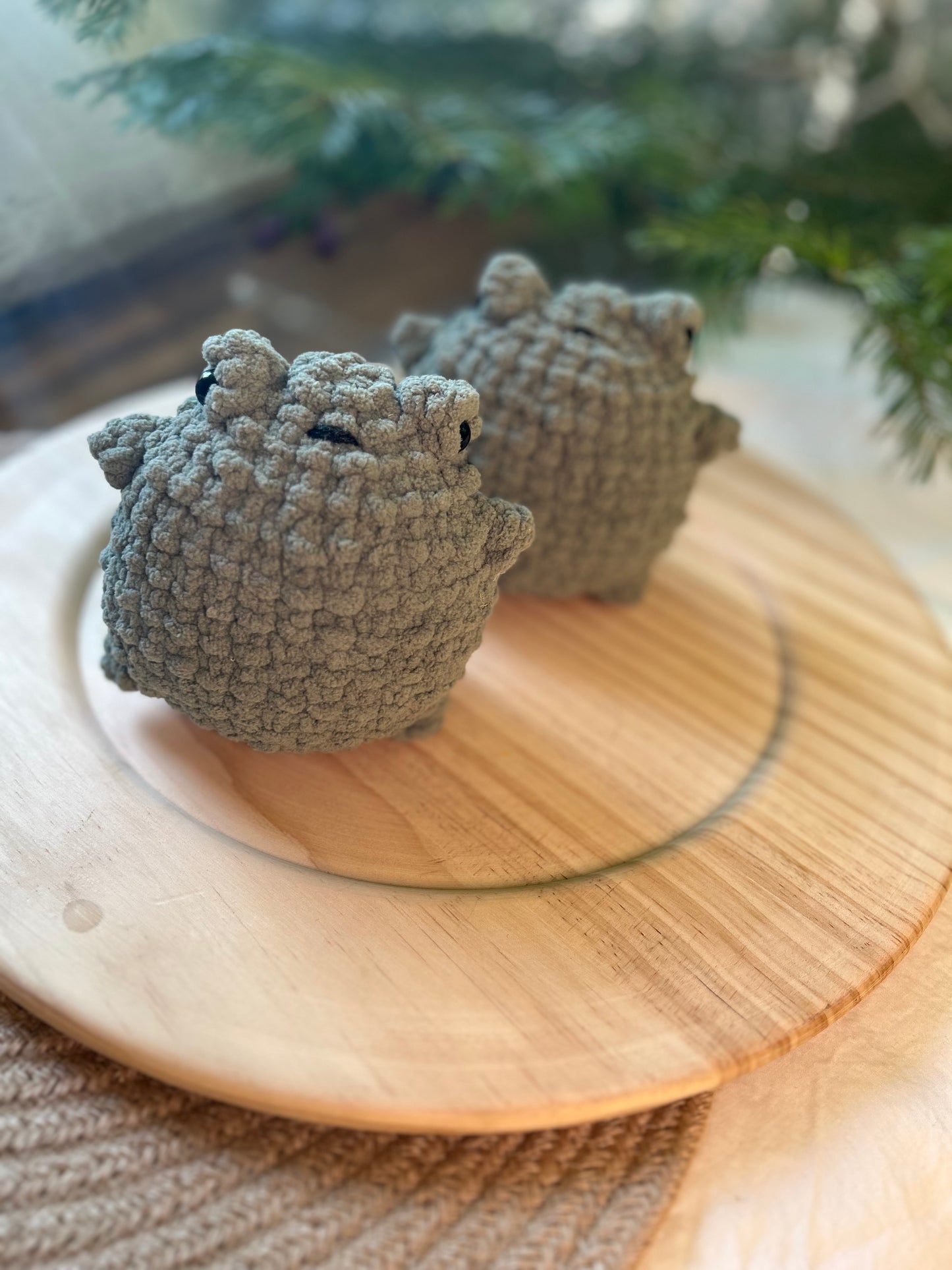 Chubby Forg | Handmade Crochet | Amigurumi Plushie