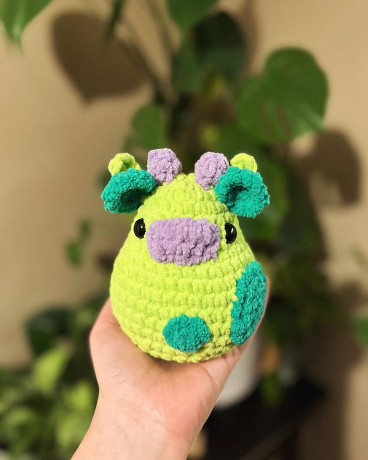 Alien Moo | Handmade Crochet | Plushie